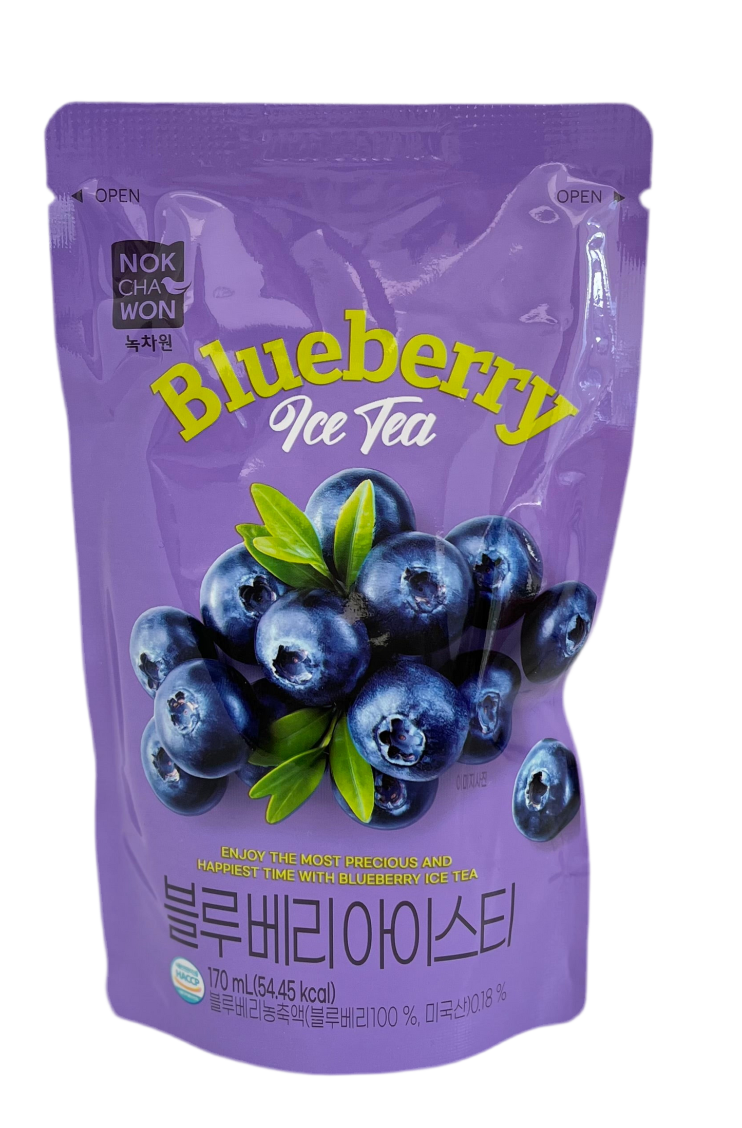 Pouch Iced Tea - Blueberry