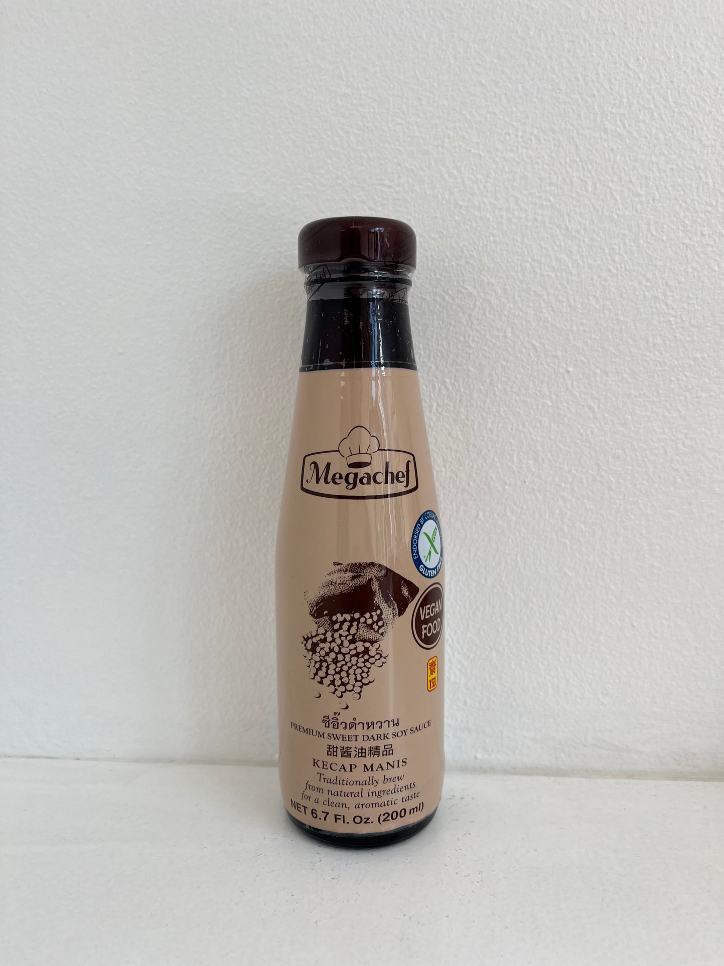 Ketjap vegan ซีอิ๊วดำเจเล็ก