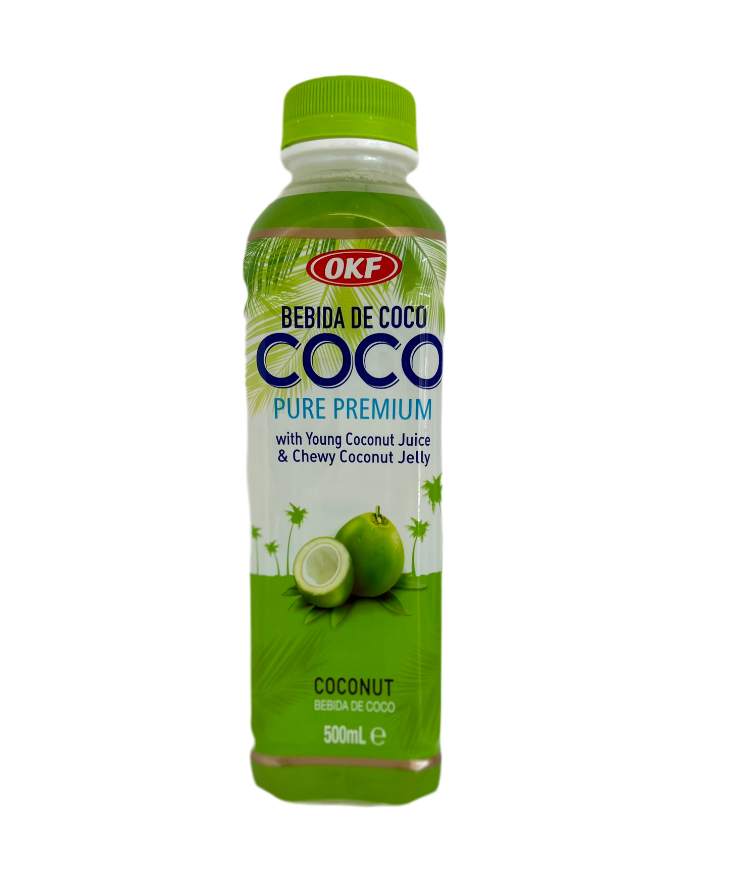 Bebida de coco pure premium with young coconut juice & Chewy coconut jelly