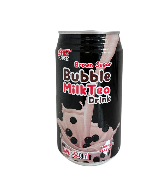 Brown sugar bubble milk tea drink